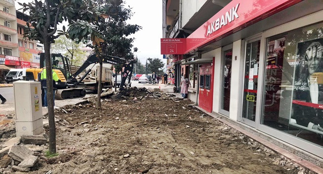 Araklı'da Sokak Sağlıklaştırma Projesi Çalışmaları Başladı