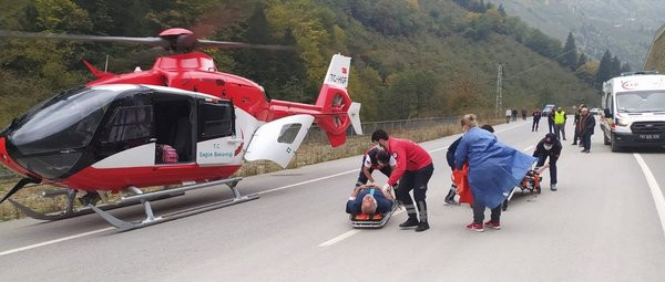 Ambulans Helikopter Hayat Kurtarmaya Devam Ediyor